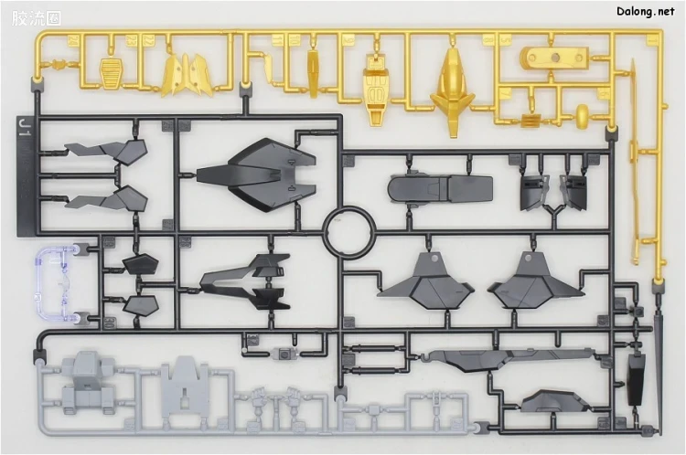 钢普拉Build 综合 HGBF 055 漆黑骑士高达 - 图片